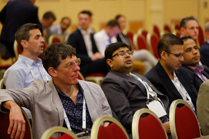 Some of the audience at the BAUS-BJUI-USANZ session at AUA 2025