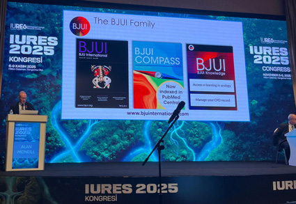 Alan McNeill presenting at IURES 2025