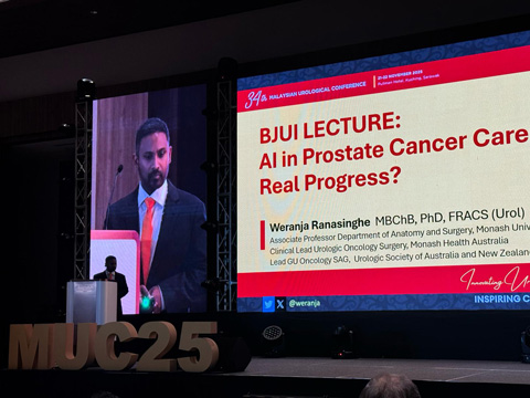 Weranja Ranasinghe at MUA