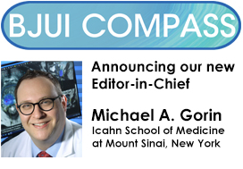 BJUI Compass new editor Michael Gorin